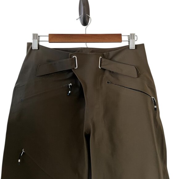 nau Asylum Hardhell Performance Waterproof Snow/Ski Pants In Brown Size S - Picture 2 of 13